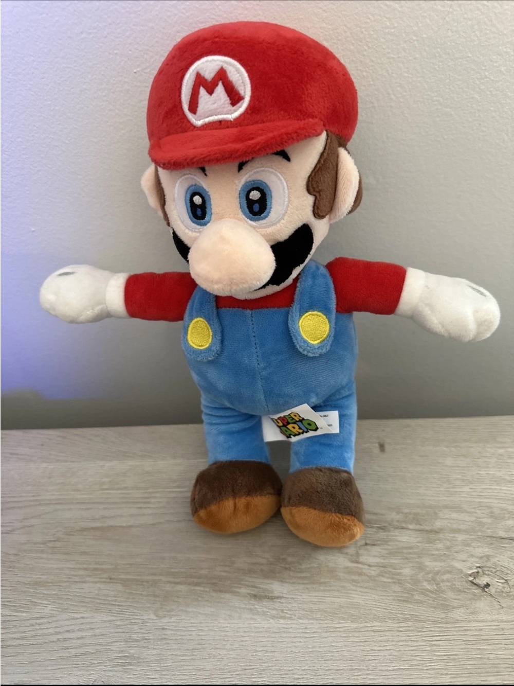 Super Mario Bros 2021 12" Mario Plush.